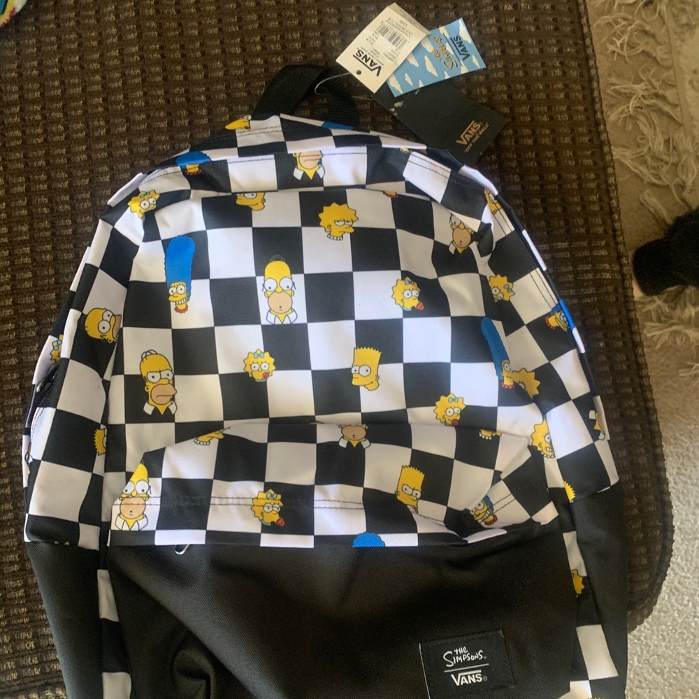 Simpsons vans back pack.